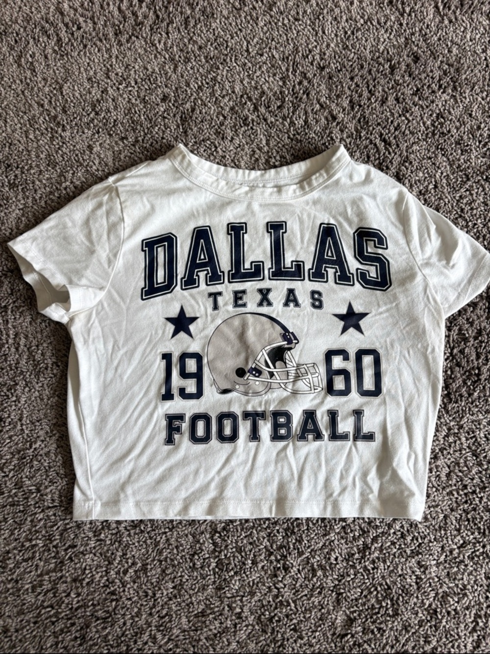 Dallas Cowboys Crop Tee